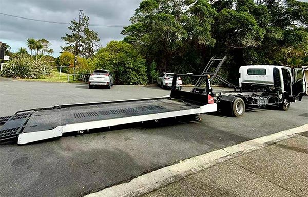 Flatbed Tow Truck